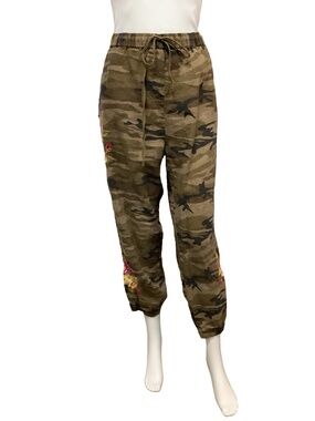 Johnny Was Workshop Embroidered Print Pant Size: XL